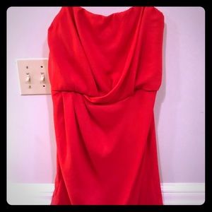 NWT BCBGeneration Tulip Blouson strapless dress